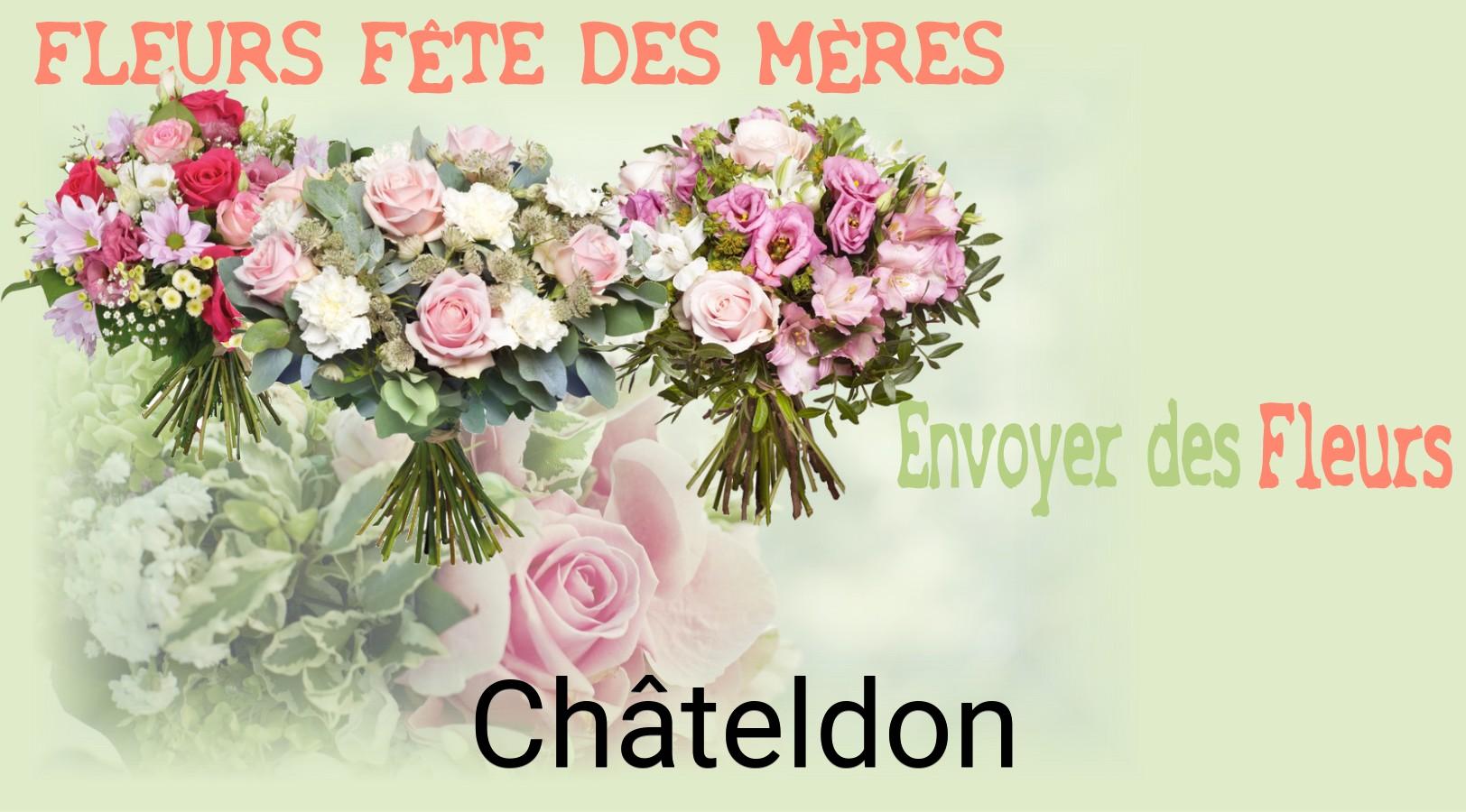 Bouquet de Fête des Mères livré à Châteldon